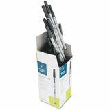 Business Source Ballpoint Stick Pens, Medium Pen Point, Black Ink, 60/Box, 8 Boxes/Carton (BSN37531CT) Case of 480