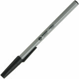 Business Source Ballpoint Stick Pens, Medium Pen Point, Black Ink, 60/Box, 8 Boxes/Carton (BSN37531CT) Case of 480