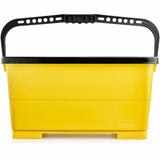 Rubbermaid Commercial Glass Cleaning Bucket with Lid, 10.6" x 22.2", Yellow (RCP2221958) Each