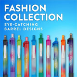 Paper Mate InkJoy 300 RT Pen Fashion-wrap Barrel, Fashion Assorted Ink, 1.0 mm Medium Pen Point 14/Pack (PAP2226844) Pack of 14