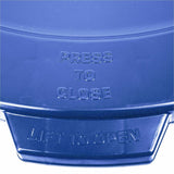 Genuine Joe Gator Trash Container Lid, Blue (GJO01278) Each