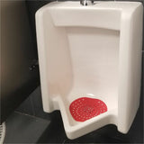 Genuine Joe 30 Day Vinyl Urinal Screens, Odor Control, 12/Carton, Red (GJO01311) Case of 12