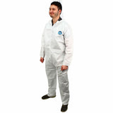 Genuine Joe Promax Coveralls, X-Large, White (GJO01310) Case of 25
