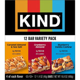 KIND Fruit & Nut Bars, 1.40 oz, Gluten-free, Individually Wrapped (KND55249) Box of 12
