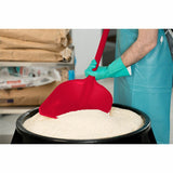 Carlisle Food Service Sanitary Shovel, 36.2", 3 lb, Red, Plastic, Polypropylene (CFS41076EC05) Each