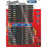 Sharpie Creative Markers, Assorted Ink, Brush Marker Point, Multipurpose, 36/Pack (SAN2221927) Pack of 36