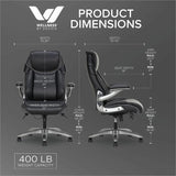 Lorell Lumbar Foam Executive Chair (LLR47923) Each