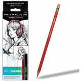 Prismacolor Scholar Manga Art Set, Assorted Lead, 2H, 2B, 4B, 6B, 10/Pack (SAN2226800) Pack of 10