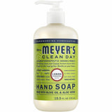 Mrs. Meyer's Clean Day Hand Soap Refill, Lemon Verbena, Lavender, Mild Citrus Scent, 12.50 fl oz, 6/Carton (SJN390068CT) Case of 6