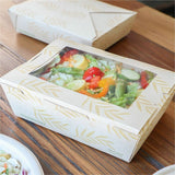 No Tree 46oz Paper Folded Takeout Containers, 200/Carton (WORTONT8W) Case of 200