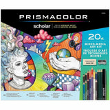 Prismacolor Scholar Mixed Media Art Set, 20/Pack (SAN2226803) Pack of 20