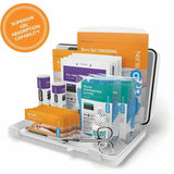 Aero Surefill 10-Series Burn Kit, 5.5" x 3"8.5", White, Orange, Black, Plastic Case (AERAKB10W) Each
