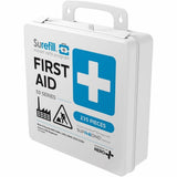 Aero Surefill Weatherproof First-Aid Kits, 10" x 3"9.8", Blue, White, 235 x Piece(s), Plastic Case (AERSF50AW) Each