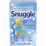 Dial Snuggle Dryer Sheets, Fresh, Blue Sparkle, Floral, Soft Musk Scent (DIA45115CT) Case of 6
