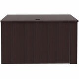 Lorell Essentials Sit-Stand Return Shells, 27.5" x 47.3" x 23.6", Finish: Espresso (LLR18251) Each
