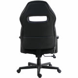 Lorell Adjustable-Arm Gaming Chair, Black, Polyurethane, Foam (LLR04146) Each