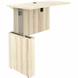 Lorell Essentials Sit-Stand Return Shells, 27.5" x 47.3" x 23.6", Finish: Modern Elm (LLR66378) Each