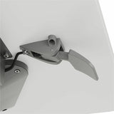Lorell Height-Adjustable Mobile Desks with Box, 66 lb Capacity, 42.10" x 29.50" x 21.60", White, Steel (LLR84855) Each