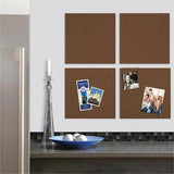 Quartet Cork Panels, 12" x 0.38" x 12", Brown, 4/Pack (QRT101) Pack of 4