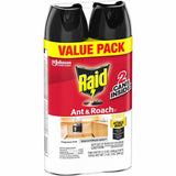 Raid Ant & Roach Killer Spray, 17.50 fl oz, Red, 2/Pack (SJN385310) Pack of 2