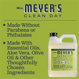 Mrs. Meyer's Clean Day Hand Soap, Lemon Verbena Scent, 1.03 quart, 6/Carton (SJN390058) Case of 6
