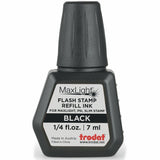 Trodat Maxlight Refill Ink, 0.24 fl oz, Black Ink, Plastic, TAA Compliant (TDT217474) Each