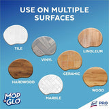 Mop & Glo Triple Action Floor Cleaner, 64 fl oz, Fresh Citrus Scent (RAC00017CT) Case of 6