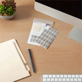 Smead ETS Color-Coded Year Labels, 1/2" x 5/64", Gray, 27, Paper, Laminated, 1/Pack (SMD67927) Each