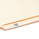 Smead ETYJ Color-Coded Year Labels, 3/4" x 1 1/2", White, 27, Paper, Laminated, 1 Roll (SMD68327) 1 Roll