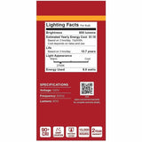Satco 9.8W A19 LED Frosted Bulbs, 9.80 W, 60 W Incandescent Equivalent Wattage (SDNS14353) 1 Pack
