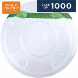 World Centric Compostable Clear Straw Lids (WORCPLCS12PR) Case of 1000