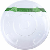 World Centric Compostable Clear Straw Lids (WORCPLCS12PR) Case of 1000