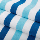 Hospeco® Cabo Cabana Beach Towel 30x70 Navy/Blue, 4/Pack (CABOCABANA-NV/BL) Pack of 4