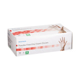 McKesson Exam Glove Medium NonSterile Vinyl Standard Cuff Length Smooth Clear Not Rated (832682_CS) 1500/CS