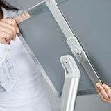 MT Displays Curved Sign Holder 11" x 17" Poster Size Silver, Landscape & Portrait position (UCUMBN0517X2000) Each