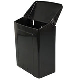 Impact® Safe-Use Plastic Sanitary Napkin Receptacle, Black, 4/Case (IMP1103CT) Case of 4