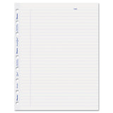 Blueline® MiracleBind Ruled Paper Refill Sheets for all MiracleBind Notebooks and Planners, 9.25 x 7.25, White/Blue Sheets, Undated (REDAFR9050R) 25 Sheets