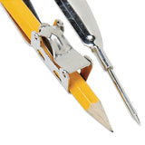 Charles Leonard Ball Bearing Compass with Traditional Pointed Tip, 12" Maximum Diameter, Metal, Dozen (LEO77360) 1 Dozen