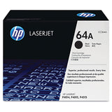 HP HP 64A, (CC364A) Black Original LaserJet Toner Cartridge (HEWCC364A) Each