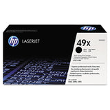 HP HP 49X, (Q5949X) High-Yield Black Original LaserJet Toner Cartridge (HEWQ5949X) Each
