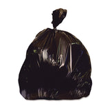 Heritage Bag High-Density Waste Can Liners, 45 gal, 16 microns, 40" x 48", Black, 250/Carton (HERZ8048VKR01) Case of 150
