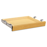 HON® Laminate Angled Center Drawer, 22w x 15.38d x 2.5h, Harvest (HON1522C) Each