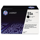 HP HP 55A, (CE255A) Black Original LaserJet Toner Cartridge (HEWCE255A) Each