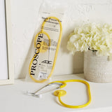 Proscope™ 664 Disposable Stethoscope Yellow 1-Tube 22 Inch Tube Single Sided Chestpiece (493334_EA) 1/EA