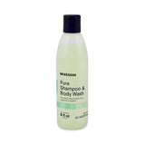 McKesson Pure Shampoo and Body Wash 8 oz. Flip Top Bottle Unscented (1081635_EA) 1/EA