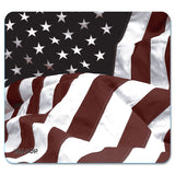 Allsop® Naturesmart Mouse Pad, 8.5 x 8, American Flag Design (ASP29302) Each