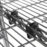 Alera® Wire Shelving S Hooks, Metal, Black, 4 Hooks/Pack (ALESW59SHBL) Each