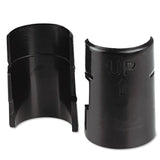 Alera® Wire Shelving Shelf Lock Clips, Plastic, Black, 4 Clips/Pack (ALESW59SLBL) Each