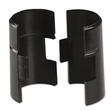Alera® Wire Shelving Shelf Lock Clips, Plastic, Black, 4 Clips/Pack (ALESW59SLBL) Each