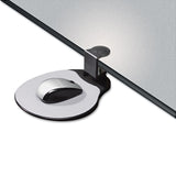 Kelly Computer Supply Clamp On Mouse Platform, 7.75 x 8, Black (KCS10405)